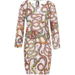 NWT Just Cavalli Printed Mini Dress $585 MSRP